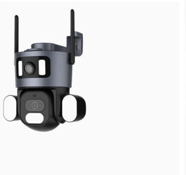 Main image of Dual-Lens WiFi Security Camera 4MP (2x3MP) Dual-Screen PTZ, Full-Color Night Vision, Human Detection & Tracking, IP66 Outdoor, Two-Way Audio, 355° Pan/90° Tilt, 256GB TF Support