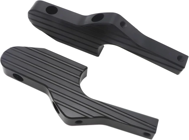 Alt view image 2 of 5 - Passenger Foot Peg Extensions Extended Footpegs Motorcycle Accessories Compatible with Vespa GT GTS GTV 60 125 200 250 300 300ie