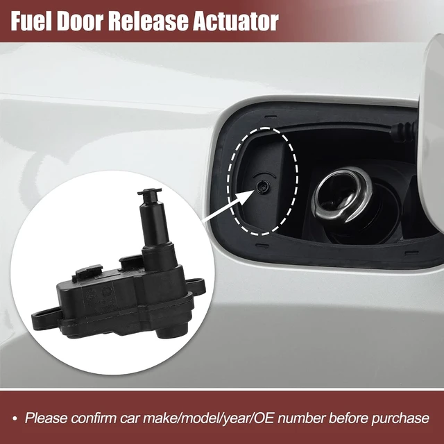 Alt view image 4 of 5 - X AUTOHAUX Fuel Flap Actuator 4L0862153D for Audi Q7 Q3 A7 A6 S7 S6 RS7 RS5