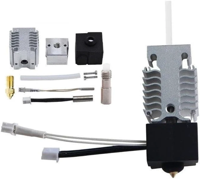 Alt view image 3 of 3 - for Ender 3 V3 SE Hotend Nozzle Kit Efficient Heating Cooling Dissipate Heat Stainless Steel Throat 3D Printer Accessories