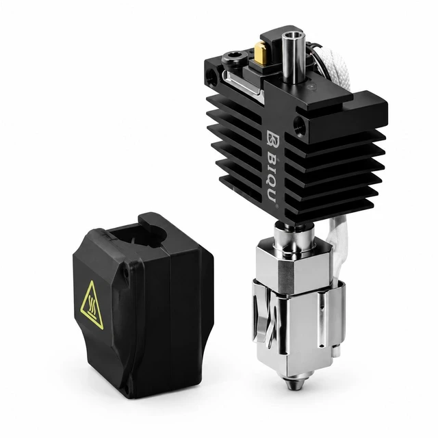Main image of All-in-One Hotend Kit with 0.4mm Hardened Steel High-Flow Nozzle for Flashforge C5 and C5 Pro 3D Printers, High-Temperature Printing Head Replacement