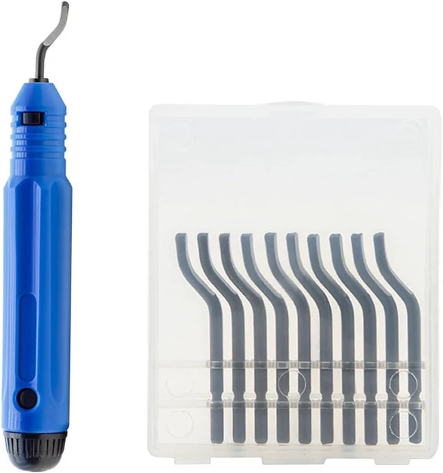 Main image of Deburring Tool Deburrer with Handle Deburring Tool 360 Degree Rotatable for Resin 3D Printer Nb1100 Burr Handle Portable Deburring 360 Degree Rotating
