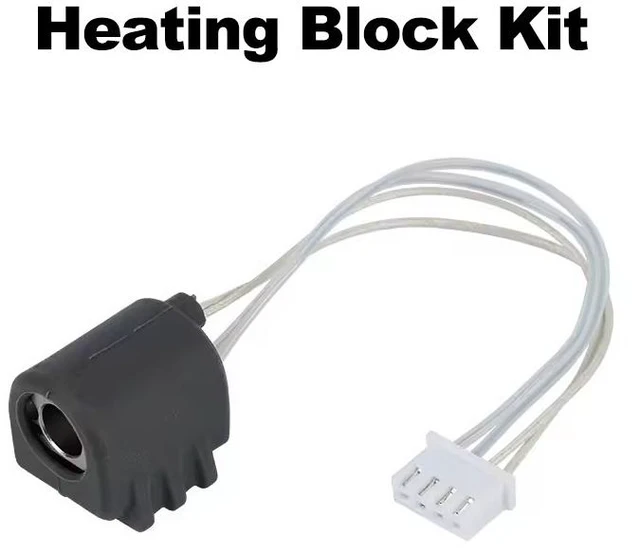 Alt view image 3 of 5 - Quick-Release Hotend Kit for Anycubic Kobra 3 Max 3D Printer, Ceramic Heating Block, Silicone Sock, 300°C High-Temperature Hotend Assembly