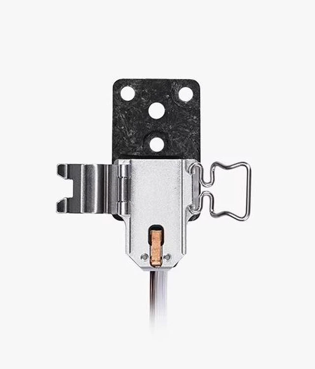 Alt view image 3 of 5 - Ceramic Heater Assembly for Bambu Lab A1 and A1 Mini 3D Printers, Hotend Heating Component with Aluminum Heating Block and Mounting Base