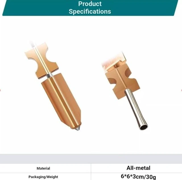 Alt view image 4 of 4 - 0.6mm Hardened Steel All-in-One Nozzle Hotend Assembly for Flashforge AD5X 3D Printer, All-Metal Integrated Extruder Head, Up to 300°C