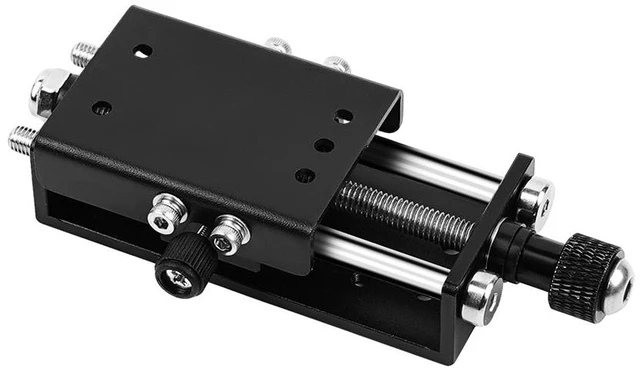 Alt view image 2 of 4 - Z-Axis Adjustable Lead Screw Linear Rail Module for Laser Engravers, Optical Shaft Version, Metal Laser Head Mounting Bracket, Compatible with TTS and TTS Pro