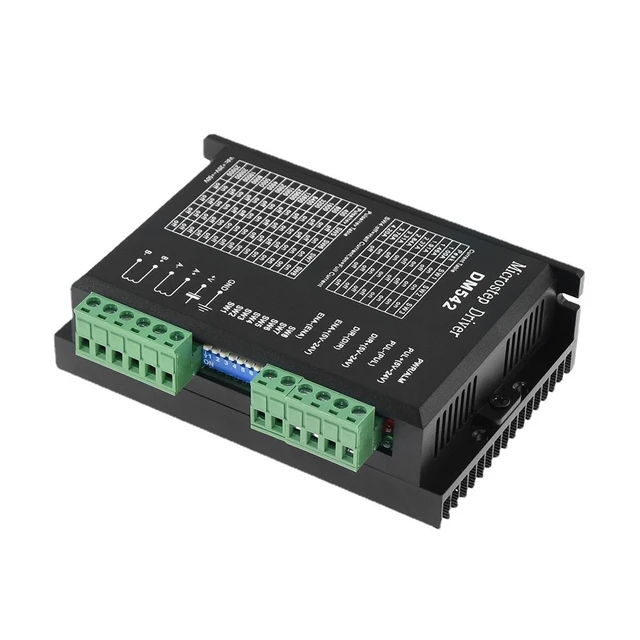 Alt view image 4 of 4 - DM542 DSP Digital Stepper Motor Driver - 20-50VDC 4.2A Controller for NEMA 23/24/34 (57/60/86mm), Leadshine M542/M542H Replacement with 128 Microstep & Optical Isolation