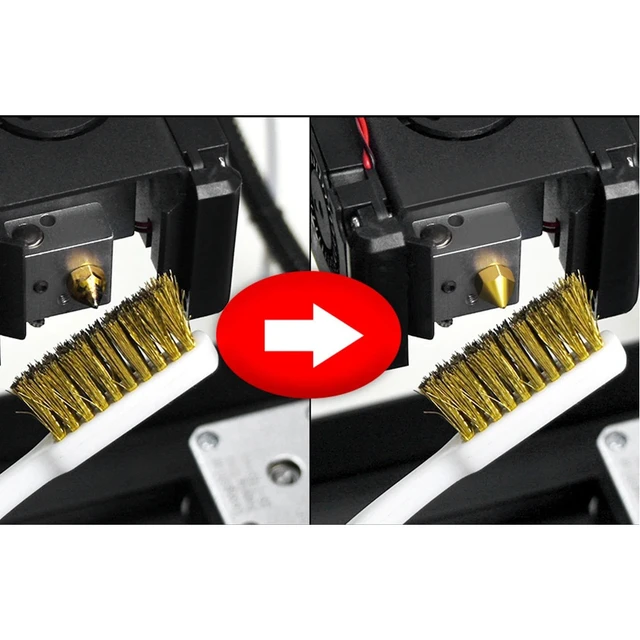 Alt view image 4 of 4 - 3D Printer Nozzle Cleaning Tool Kit for E3D/MK8/CR/Volcano Hotend - Clog Removal Needle Set for Blocked Extruder Maintenance & Unclogging