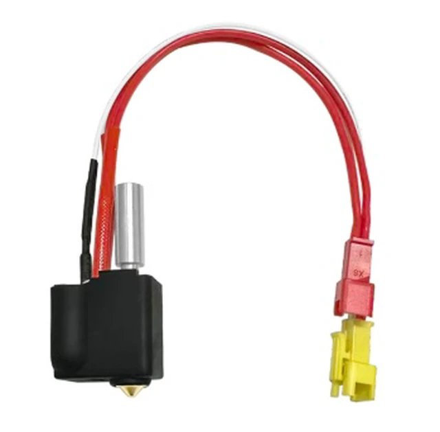 Alt view image 3 of 3 - 0.4mm Brass Hotend Nozzle for FLSUN Super Racer (SR) 3D Printer, Replacement Printhead Accessory