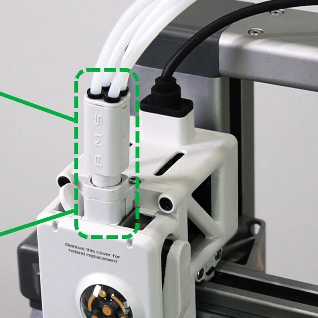 Alt view image 4 of 5 - AMS lite 5-Way Filament Hub for Bambu Lab A1 and A1 Mini 3D Printers, Multi-Material Filament Switching Replacement Component