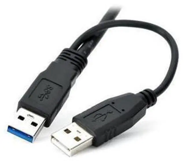 Alt view image 5 of 5 - USB3.0 A Male to Micro USB 3.0 Y cable with Extra Power for Mobile HDD 0.5M