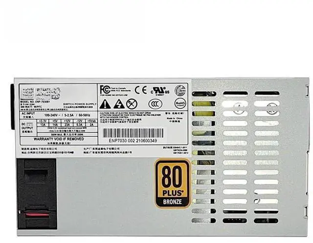 Alt view image 4 of 6 - Original New 300W Power Supply ENP-7030B