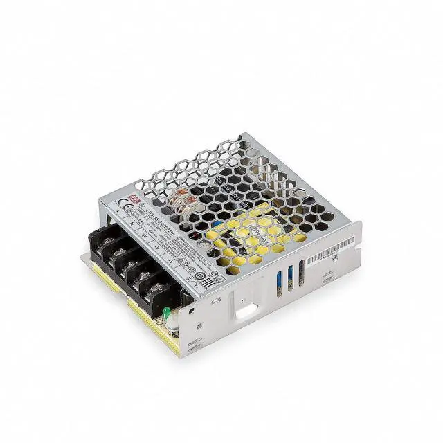 Alt view image 2 of 3 - LRS-35-24 Switching Power Supply, Single Output, 24V, 1.5A, 36W, 3.9" L x 3.23" W x 1.18" H