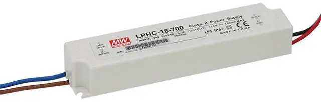 Main image of original LPHC-18-350 48V 350mA meanwell LPHC-18 48V 16.8W Single Output LED Switching Power Supply