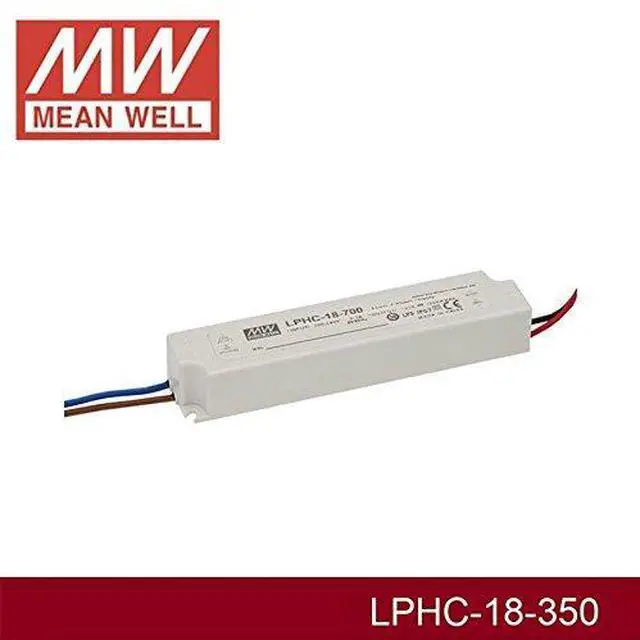 Alt view image 2 of 2 - original LPHC-18-350 48V 350mA meanwell LPHC-18 48V 16.8W Single Output LED Switching Power Supply