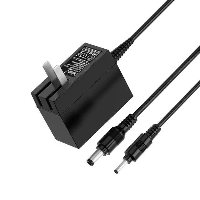 Main image of 9V 1A Power Supply Adapter AC to DC Plug 5.5mmx2.5mm 3.5mmx1.35mm Wall Charger Replacement 4ft Power Cord Input 100-240V 50-60Hz Output 9 Volt 1Amp