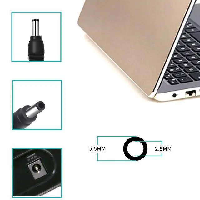 Alt view image 2 of 7 - 230W 19.5V11.8A AC Adapter Power Charger for MECHREVO, for Machenike 16 Pro, for ASUS ROG Strix, TUF Gaming Laptop, for Hasee Kingbook G97E, for Chicony A17-230P1A, for MSI GS66 GL75