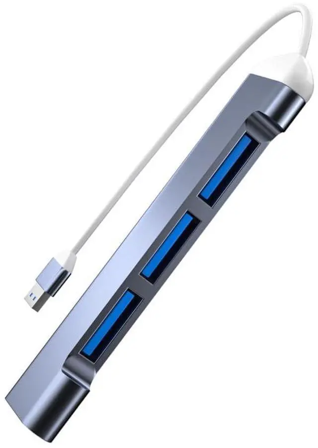 Main image of for Docking Station USB Hub 4 Ports, Multiple USB 3.0 Hub, USB A Splitter for Laptop with USB C Power Port, USB Extender for A Port Laptop, for Docking Station and More (2ft) (USB Connector)