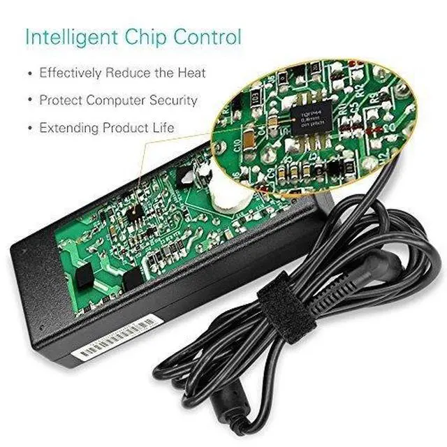 Alt view image 4 of 6 - 19V 2.1A 1.3A AC Adapter Charger LCD Led Monitor for LG AY62790006 EAY62710704 E2250T W2286L E2251Tt-bn E2351t-bn Ips277l-bn 27ea33v D2343p Ips236v-pn E1948S E2242C E2249 with Power Cable
