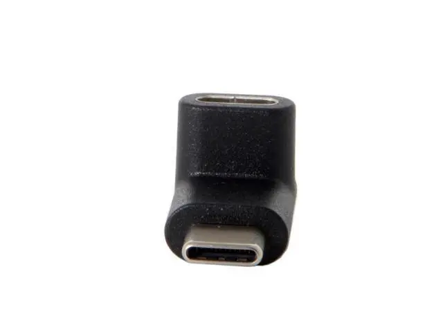 Alt view image 5 of 7 - CYDZ Reversible 90 Degree Up or Down Angled USB 3.1 Type-C Male to Female Extension Adapter for Laptop & Phone