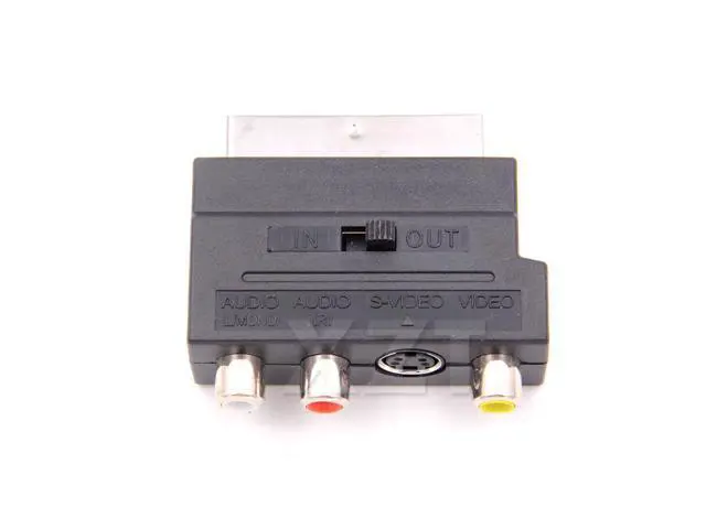Alt view image 4 of 6 - 10pcs/Lot Hot Selling RGB Scart to Composite RCA S-Video AV TV Audio Adapter