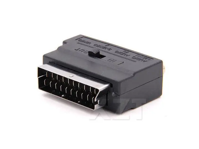 Alt view image 6 of 6 - 10pcs/Lot Hot Selling RGB Scart to Composite RCA S-Video AV TV Audio Adapter