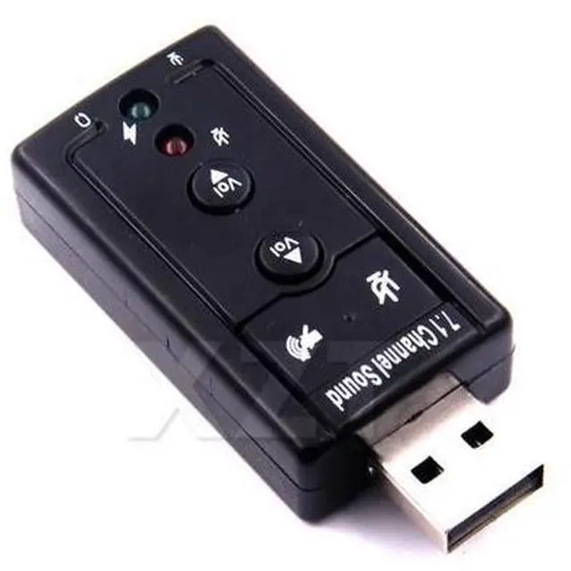 Main image of AT FOR Mic Speaker Audio Headset Microphone USB 2.0 3.5mm Jack Converter External USB AUDIO SOUND CARD ADAPTER VIRTUAL 10PCS