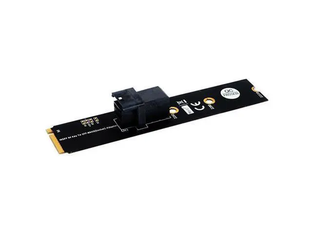 Alt view image 2 of 3 - M.2 NVME to SFF-8643 Adapter Card SFF-8643 to M.2 M Key Riser Card NVME SSD Adapter Support for SSD