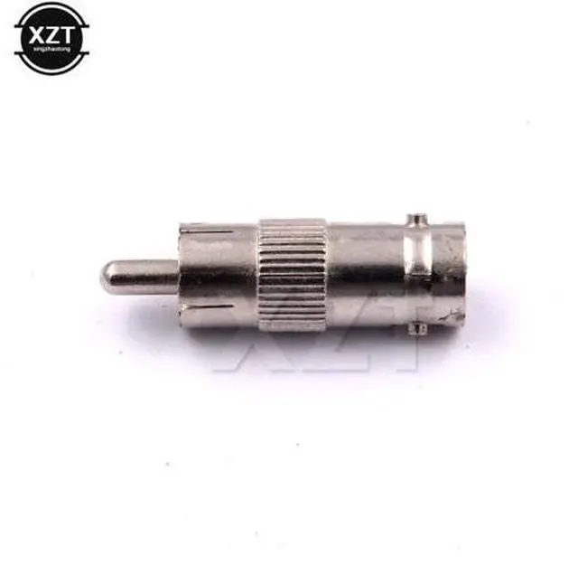 Main image of 50pcs BNC Female Jack to RCA Male Coaxial Connector Silvery Adapter Coupler Plug for CCTV Camera Durable