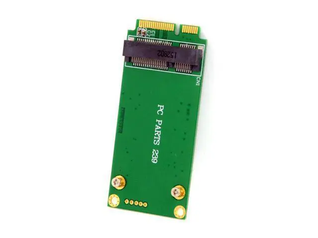 Alt view image 2 of 3 - 3x5cm mSATA Adapter to 3x7cm Mini PCI-e SATA SSD for Eee PC 1000 S101 901