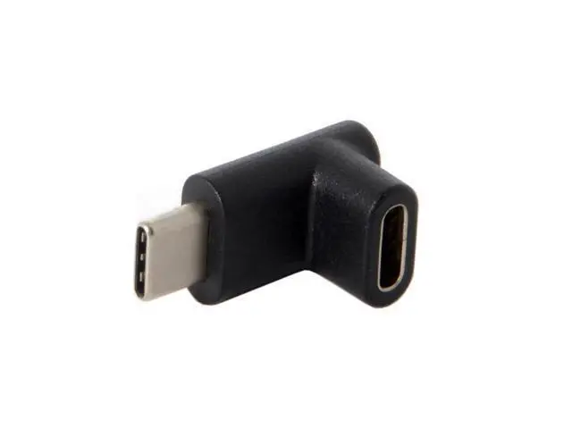 Alt view image 3 of 5 - 90 Degree Up or Down Angled Reversible USB 3.1 Type-C Male to Female Extension Adapter for Laptop & Phone