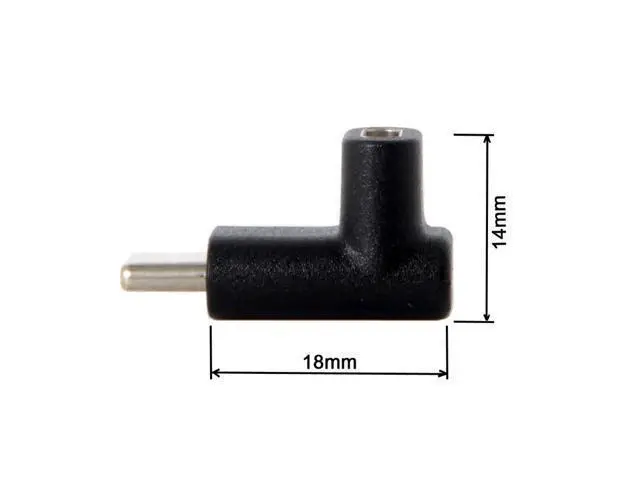 Alt view image 4 of 5 - 90 Degree Up or Down Angled Reversible USB 3.1 Type-C Male to Female Extension Adapter for Laptop & Phone