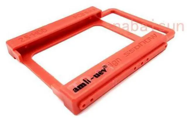 Main image of AMLI-UEV 2.5 inch to 3.5 inch SSD HDD Notebook Hard Disk Drive Mounting Kit Plastic Adapter Bracket Dock