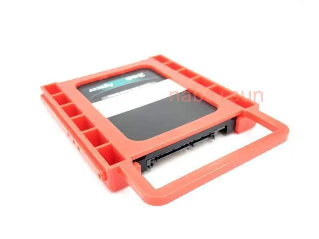 Alt view image 4 of 5 - AMLI-UEV 2.5 inch to 3.5 inch SSD HDD Notebook Hard Disk Drive Mounting Kit Plastic Adapter Bracket Dock