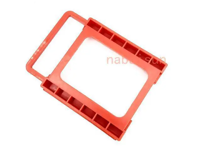 Alt view image 5 of 5 - AMLI-UEV 2.5 inch to 3.5 inch SSD HDD Notebook Hard Disk Drive Mounting Kit Plastic Adapter Bracket Dock