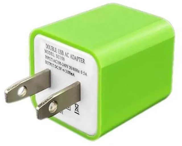 Main image of Universal 2-Port USB US Mains Charger Adapter, Wall Charger US Plug