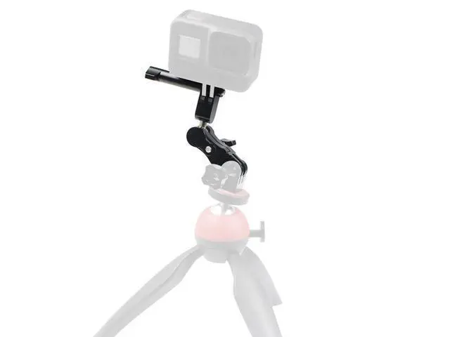 Alt view image 2 of 4 - Aluminum Alloy Adjust Magic Arm Tripod Mount Adapter Bracket for Gopro Hero