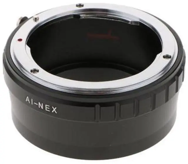 Main image of AI-NEX Adapter for Nikon AI F Mount Lens to Sony E Mount Camera Body NEX-7 6 5 A7S A7R II