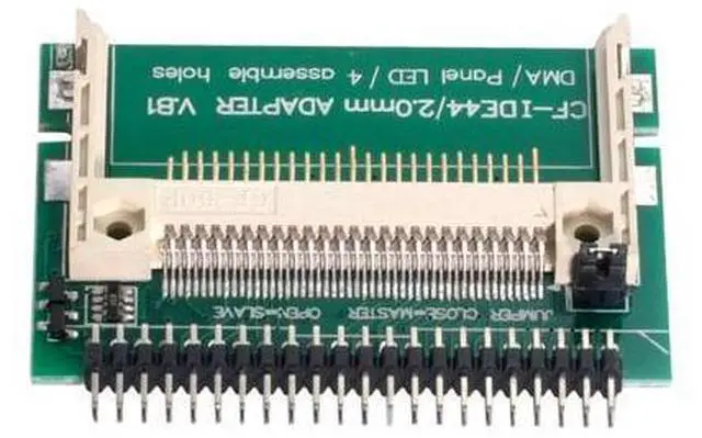 Main image of NGFF CF Compact Flash Merory Card to Laptop 2.5" 44 Pins Male IDE Hard Disk Drive HDD SSD Adapter