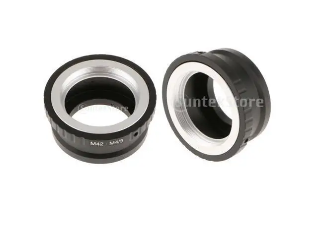 Alt view image 2 of 4 - 2 pcs Lens Mount Adapter for M42 to Olympus E-P Micro Four Thirds M 4/3 Camera M42 Lens adapter allows for Olympus E-P