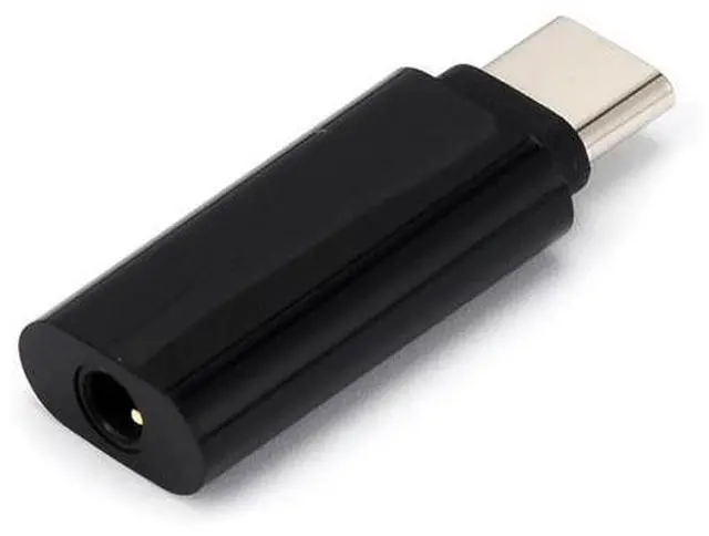 Main image of Type-C USB-C 3.1 Audio AUX Earphone Adapter 3.5mm Male to Female for Xiaomi 6 Mi6 Letv 2 Pro 2 Max2 Black
