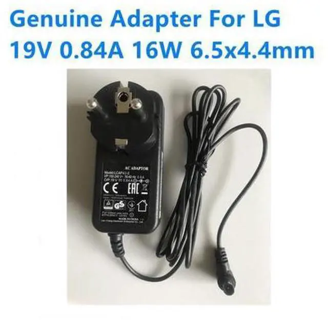 Main image of EU Plug ADS-18FSG-19 19V 0.84A LCAP43-E LCAP36-A AC Adapter For LG 19M38A 19M38D 20M37D-B 22MK400A Power Supply Charger