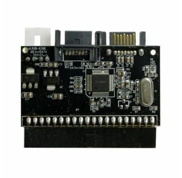 Main image of IDE 100 133 PATA to Dual Serial SATA 7PIN Adapter Reversible Converter for Hard Disk Drive