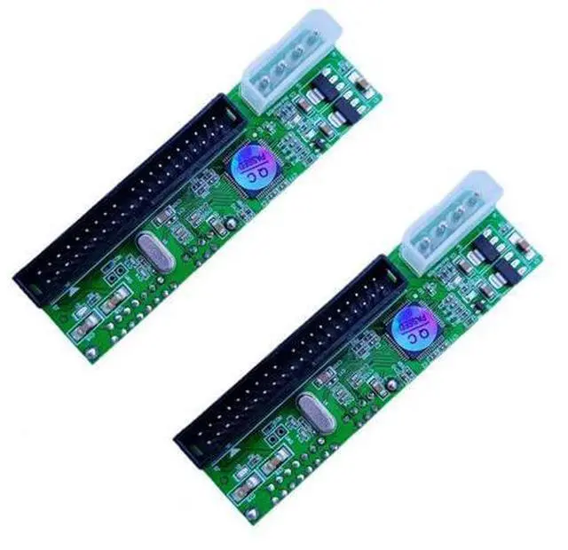 Main image of SATA TO PATA IDE Converter Adapter Plug & Play Module Support 7+15 Pin 3.5/2.5 SATA HDD DVD Adapter, 2 Pack