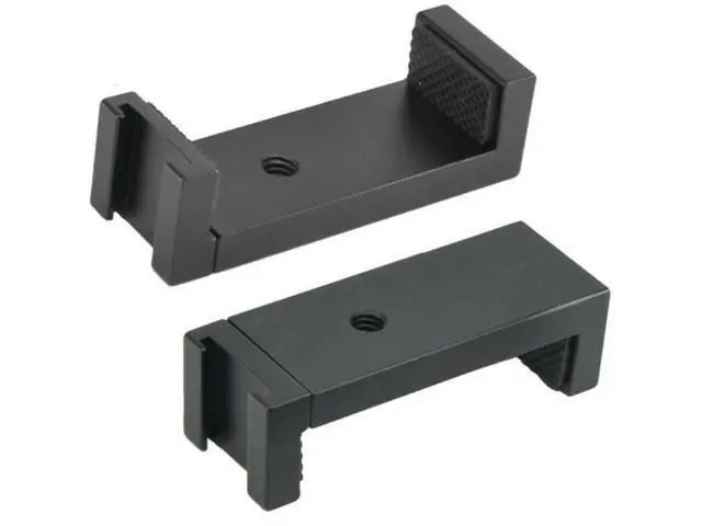 Alt view image 2 of 2 - Universal Phone Tripod Mount Adapter With Cold Shoe Clip Holder For SmartPhone