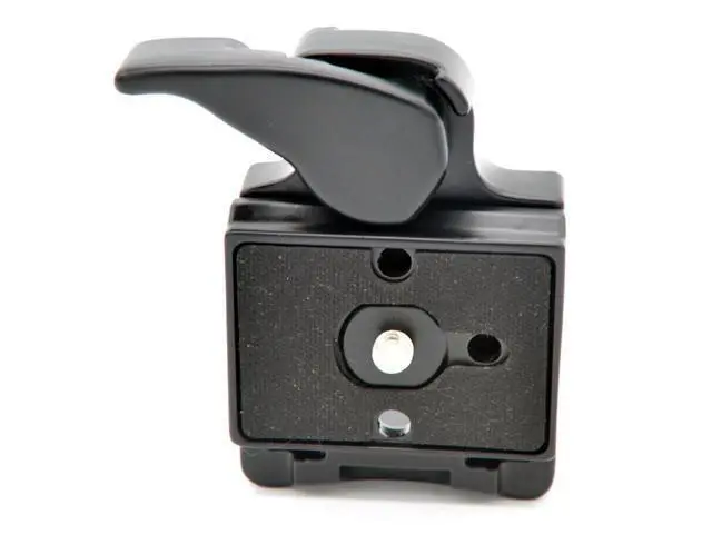 Alt view image 3 of 4 - Quick Release Clamp System + Adapter Plate for Manfrotto Tripod Monopod
