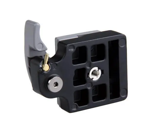 Alt view image 4 of 4 - Quick Release Clamp System + Adapter Plate for Manfrotto Tripod Monopod