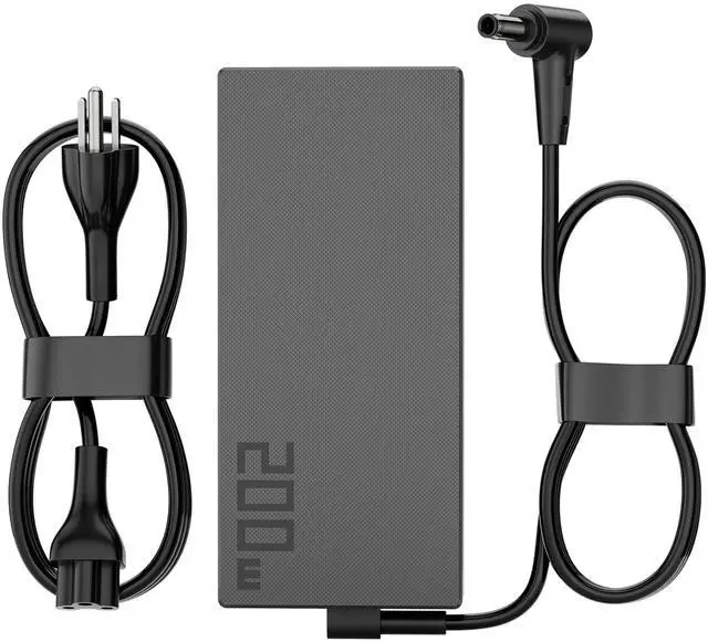Main image of 200W Gaming Laptop Charger Replacement for Asus Rog Zephyrus G15 G16 GA503 GA605 GA503QM GA503QR GA503QS;Studio 17 PX713 ROG Strix G17 G15 TUF A14 A15 F15 F17 AC Adapter ADP-200JB D Power Supply Cord