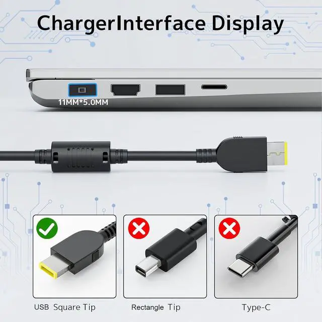 Alt view image 3 of 7 - New 330W GaN Slim Gaming Laptop Charger Replacement for Lenovo 20V 16.5A AC Adapter; Legion Pro 9 9i Gen 9 7 7i 5i 5 15 16 17 Yoga AIO 7 16IRX8 16IRX9 16IRX8H 16ARX8H RTX 4070 4080 4090 Power Supply