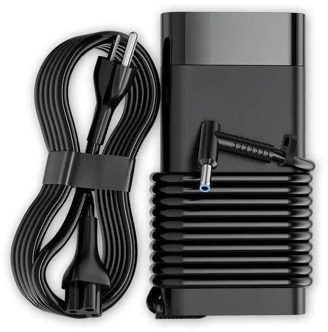 Main image of 150W AC Adapter Charger Fit for HP ZBook OMEN Victus Pavilion Gaming Laptop | Smart Blue Tip, Overheat Protection, Stable Output 19.5V-7.7A, For ZBook 15 16 17 15u Fury 917649-850 Computer Power Suppl
